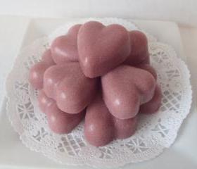 Champagne Pomegranate / Sugar Scrub Hearts